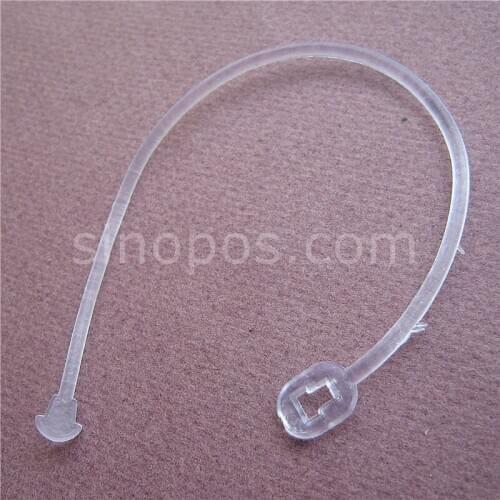 Luggage Tag Worm Loops, soft seal string garment briefcase suitcase bag hang ticket vinyl cord label card loop lock strap hanger