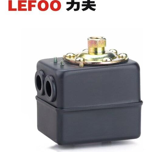 High performance air compressor pressure switch LF17 LEFOO tough steel shell high pressure 250psi