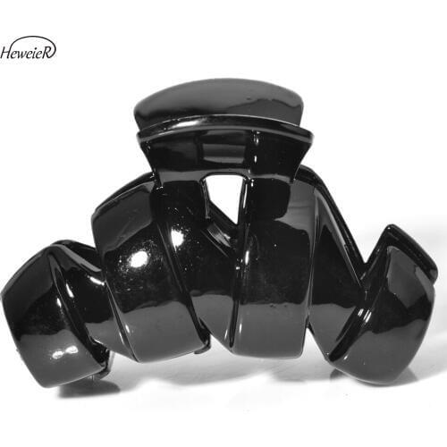 Women Lady Accessories Plastic Hair Crab Clamp Grasp Clamps Claws Clip Headwear Arch Hairpins Headdress Hairpiece 90x50mm