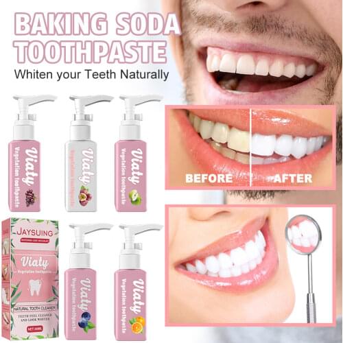 Teeth Whitening Toothpaste Tooth Stains Remover Cavity Protection Toothpaste for Fresh Breath and White Teeth