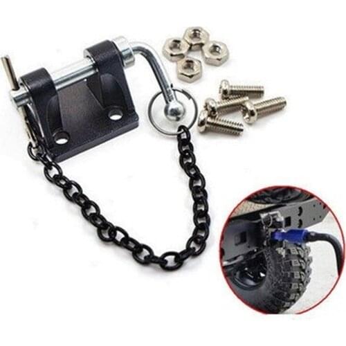 1/10 Rc Rock Crawler Metal Tow Shackle Trailer Hook For Axial Scx10 90046 Tamiya Cc01 Rc4Wd D90 D110