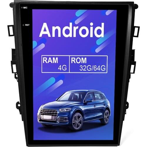 Android 9.1 PX6 Vertical screen Car GPS navigation DVD player For Ford Mondeo 2013 2014 2015 2016 2017 Multimedia radio Player