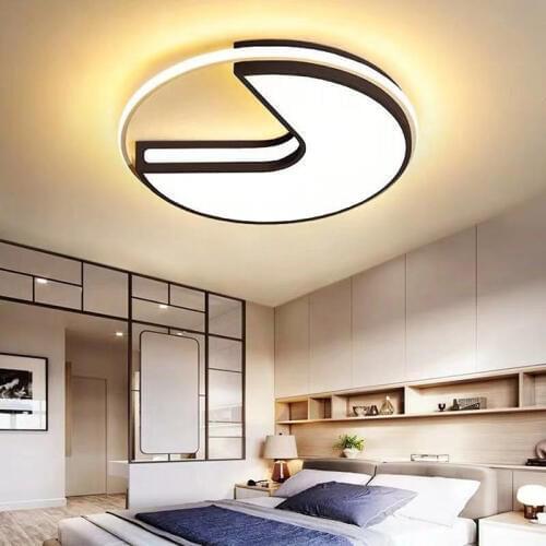 Acylic Ceiling Lights Square Rings For Living Room Bedroom Home AC85-265V Modern Led Ceiling Lamp Fixtures lustre plafonnier