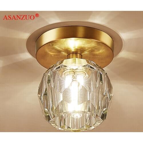 ASANZUO Crystal Pendant Lights