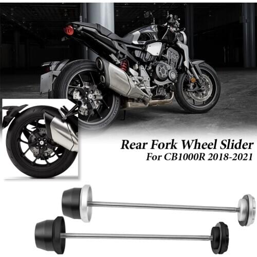 CB 1000R Motorcycle Accessories Rear Axle Fork Sliders Wheel Protector For HONDA CB1000R NEO Sports Cafe 2018 2019 2020 2021 New