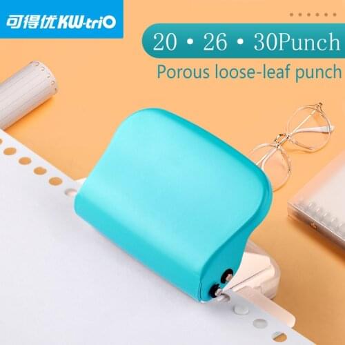 Fashionable 6mm Pressing Hole Puncher Effortless Hole Puncher 10 pages per time for A4 A5 A6 A7 B5 B6 hole Office Supplies