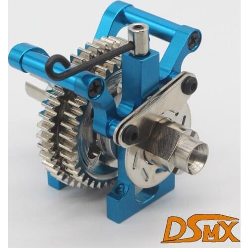 HSP 02076 02040 02041 Metal Gears Two Speed Transmission Complete For 1/10 RC Model Car Flying Fish 94122 94102 44T and 39T