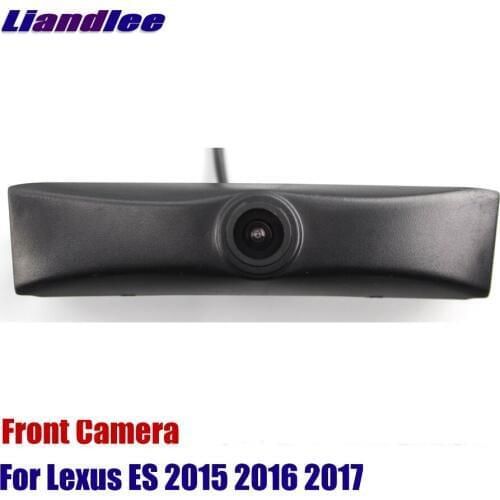 Liandlee AUTO CAM For Lexus ES 2015 2016 2017 Front View Camera Logo Embedded ( Not Reverse Rear Parking Camera )