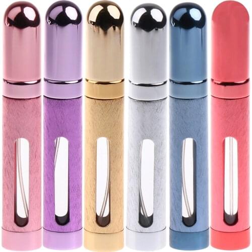 Refillable Empty Travel Bottle Makeup Container Viewing Window 8ml