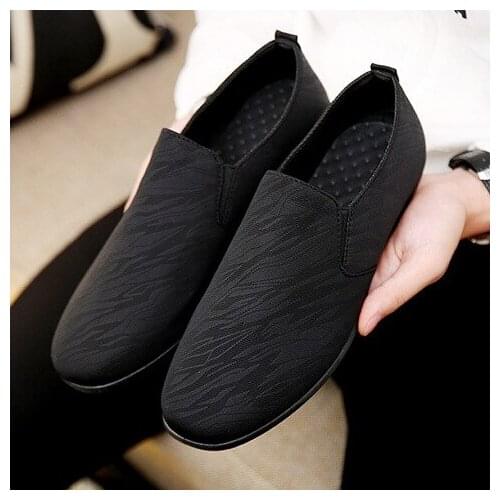 Trendy shoes canvas casual one-foot lazy beanie student shoes fashion Korean spring