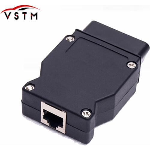 2018 Newest OBD Plug Adapter For b-m-w Enet Ethernet To OBD 2 Interface E-SYS ICOM Coding F-series Interface Connector Cable