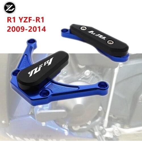 Motorcycle Frame Sliders Falling Crash Pad Protector for YAMAHA YZF-R1 yzf r1 R1 2009-2014 2010 11 12 13 14 crash protectors