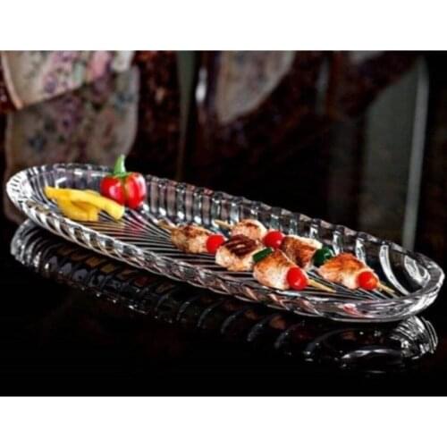 Kaveh Glass Glass Kayak Plate 40 Cm