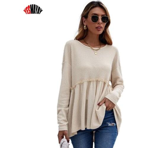 Autumn Patchwork Sweater Women Long Sleeve O-neck Knitted Sweaters Casual Pullover Tops Jumpers 20201 Female Shirts Pull Femme