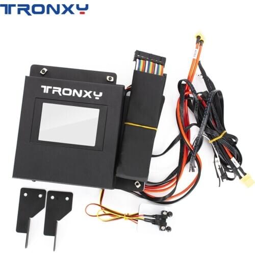 Tronxy 3D Machine Accessories X5SA-500/X5SA-500 PRO Upgraded Kits Double Limit Switch 3.5 Inch Touch Screen Silence Mainboard