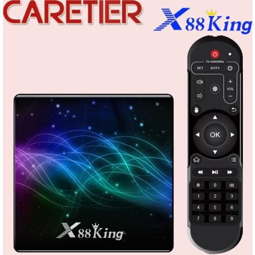 1 X88 King Android 9.0 TV BOX S922X Hexa-core Mali-G52 MP6 LPDDR4 4GB 128GB Set Top Box Dual Wifi Bluetooth 5.0 1000M LAN Player