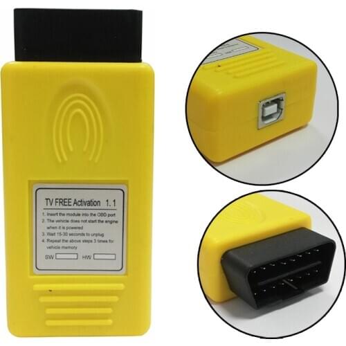 Car Driving Video/TV Free Activation for A4/A5/A8/Q3/Q5/A6L/A7 Speed Limiting OBD2 Driving car accessories