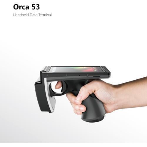 902-928MHz Android Rugged Handheld UHF RFID Reader with 5m reading range long distance 865-868MHz