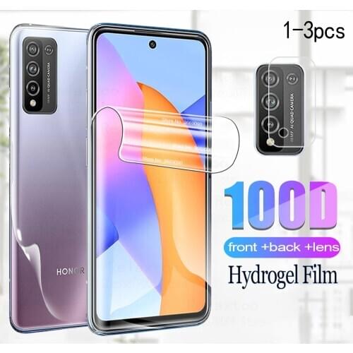 Front back hydrogel film for huawei honor 10x lite screen protector on honor 10x lite 10 x 10xlite light honor10xlite glass film