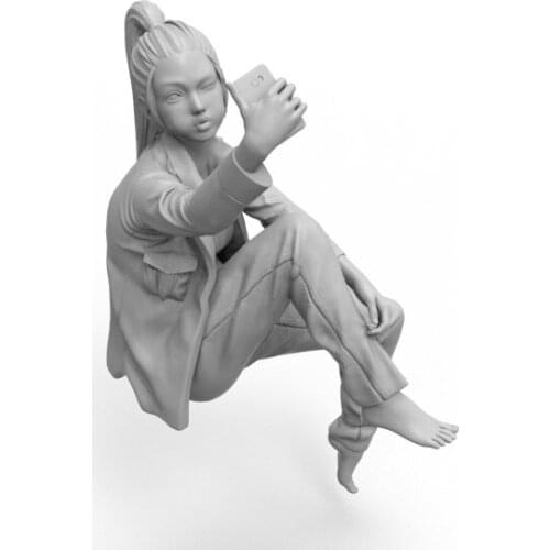 1/35 Resin Figure Model Kit Unassambled Unpainted X334