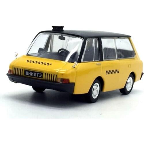1:43 Scale 1964 Version of The Former Soviet Union EDA Russia Vnite Taxi Car Alloy Car Model Collection Ornaments Kids Toys Boys