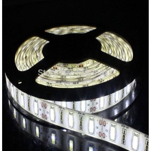 100m/lot 5m/roll 300 LED strip SMD5630 waterproof 12V LED flexible Tape 60 led/m white/warm white/R/G/B outdoor decoration