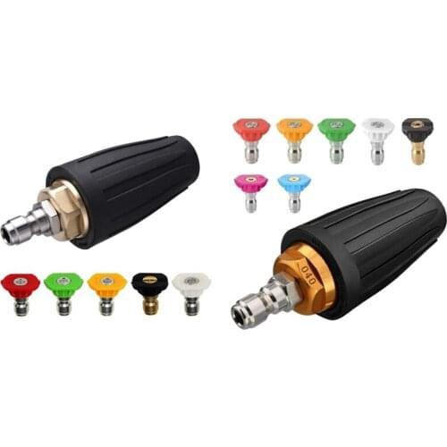 2 Set Turbo Nozzle Pressure Washer Rotating Nozzle, A & B