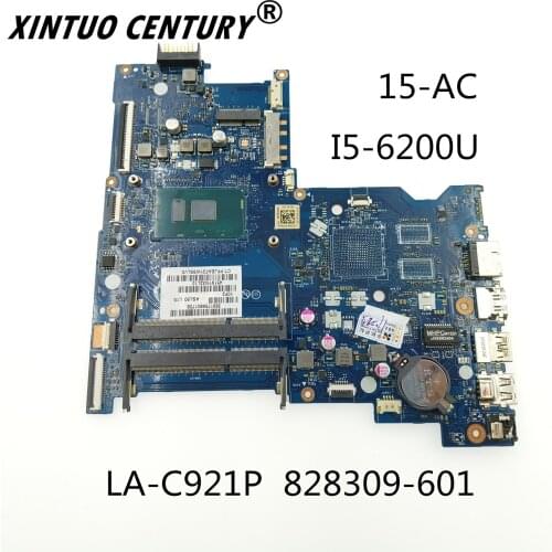 828309-601 HP 15-AC Laptop anakart SR2EY LA-C921P W/ i5-6200U 100% test çalışma