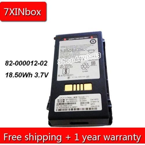 7XINbox 18.5Wh 5000mAh 3.7V BTRY-MC32-52M1 82-000012-02 Battery For Motorola MC3200 MC32N0 82-000011-01 BTRY-MC32-01-01 Series