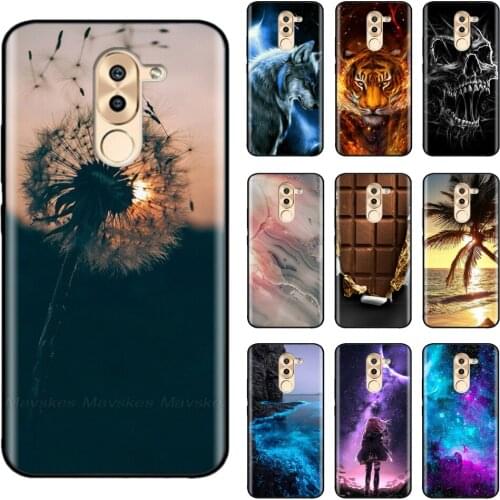 For Huawei honor 6X Case 5.5 inch Silicon honor 6x Soft TPU Back Cover for huawei honor 6x Protect Phone cases shell Coque bags