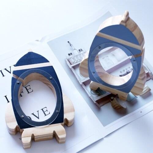 Y4UD Wooden Money Bank Money Boxes Piggy Banks Home Decor Gift Kids Money Boxes