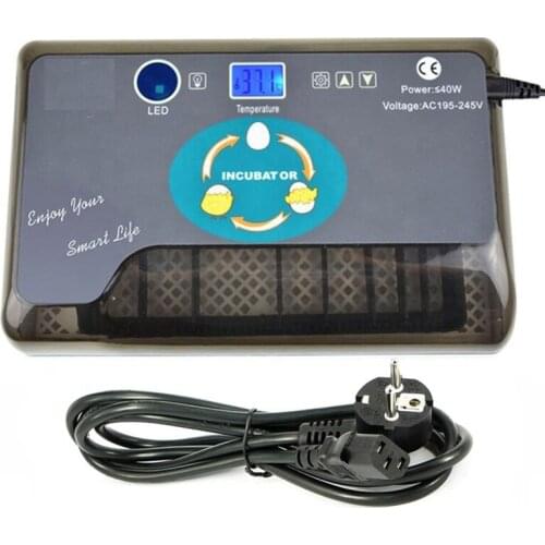 HOT-Farm Hatchery Incubator Brooder Machine 4-35 Egg Hatching Chicken Eggs Incubator Bird Quail Brooder EU Plug