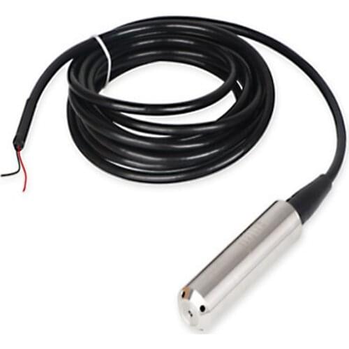 24VDC power supply Immersion type liquid level transmitter water tank water level controller probe sensor with 4-20MA output