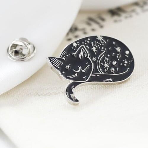 Броши с кошками на одежду JieyueJewelry China At AliExpress