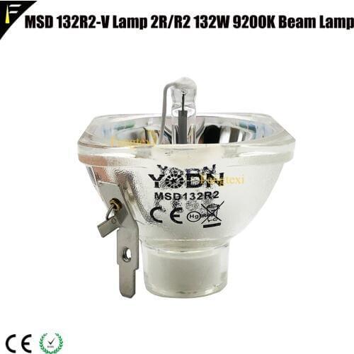 Mini Compact Beam Light Lamp Bulb 132w R2/2R YODN MSD 132 R2 9200K Moving Head Original Mercury Lamp Replacement