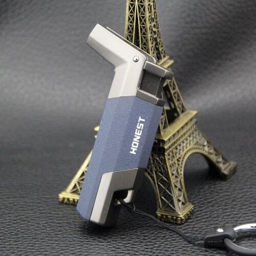 The New Pendant Metal Straight Into The Lighter Gift for Men Refillable Inflatable Lighter Briquets Et Accessoires Fumeurs