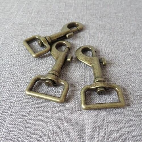 25mm metal buckle carabiner lead clasp for pet dog leash rope belt strap buckle clip buckle accessory strong hardware snap hook