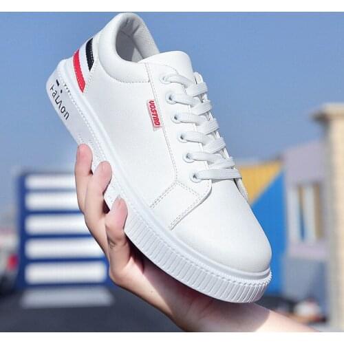 2021 autumn new versatile small white shoes student travel mens shoes Korean youth trend color matching board shoes