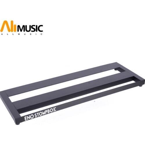 ENO EX Guitar Effect Pedal Board Aluminum with Magical Sticker Guitar Case 51*18.5*3 Black