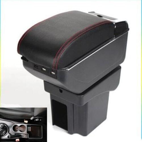 For Chevrolet Niva armrest box Niva 1 Universal Car Armrest Central storage box glass holder ashtray modification accessories