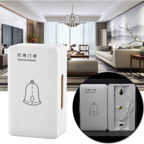 AC Wired bell door external wireless doorbell 220V Welcome Door Bell For Office Home Security Access звонок дверной deurbel