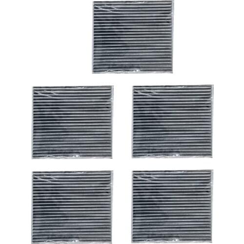5x Car Accessories Activated Carbon Pollen Cabin Air Conditioning Filter For Toyota Yaris RAV4 Camry Lexus RX Subaru Outback