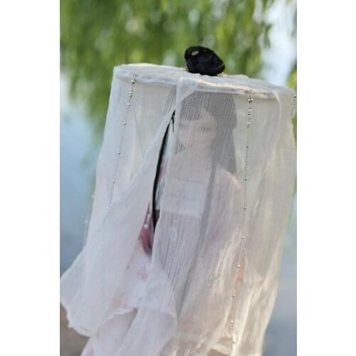 1/3 scale BJD SD doll accessories Ancient costume Veil Hat Vintage Martial arts stage property for BJD/SD doll accessories C0686