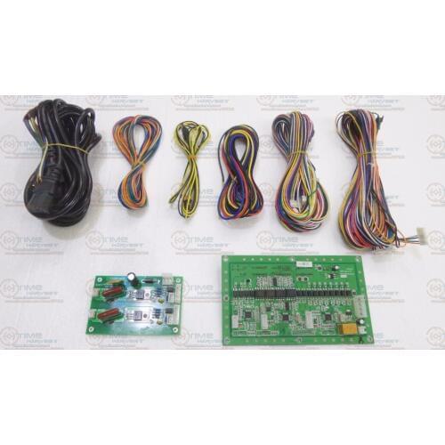 SHOOTING GAME ULTRA FIREPOWER IO board + Vibration board + Harness ULTRA FIREPOWER 3 in 1 shooting game machine cabinet parts