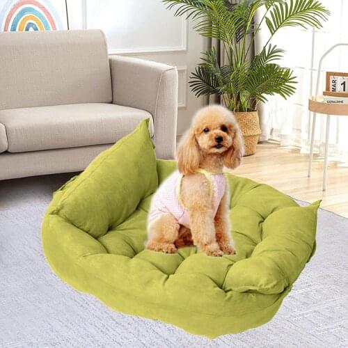 Super Soft Sofa Dog Beds Breathable Pet Puppy Cotton Kennel Mat Washable Dog Baskets Pet Products for Small Medium Dog