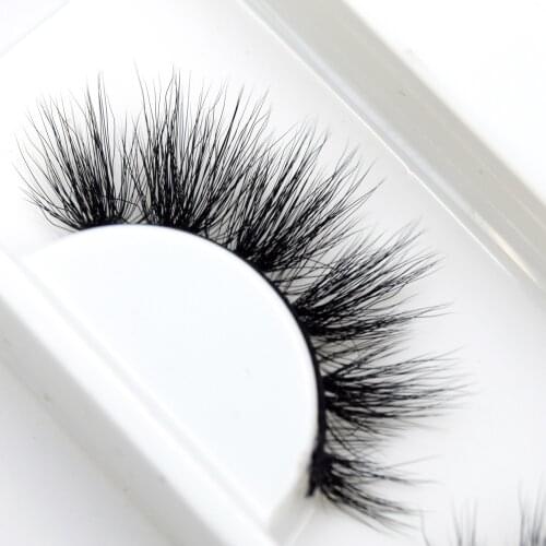 Visofree 3D Mink Eyelashes Cruelty free Lashes Handmade Reusable Natural Eyelashes Popular False Lashes Makeup Fluffy Eyelashes
