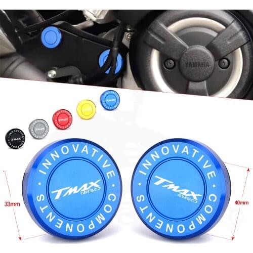 Frame Hole Cover Protection Motorbike Colorful Decorative Plug For YAMAHA TMAX 560 TMAX560 Techmax T-MAX 560 Falling Protectors