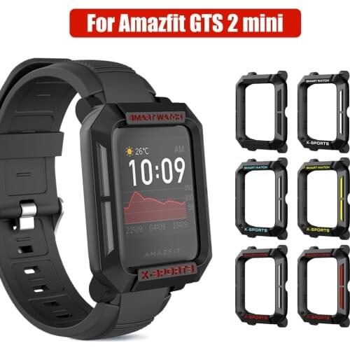 SIKAI 2021 New Case For Amazfit GTS2 Mini TPU Shell Protector Cover Band Strap Bracelet Charger for Xiaomi Huami Amazfit Watch