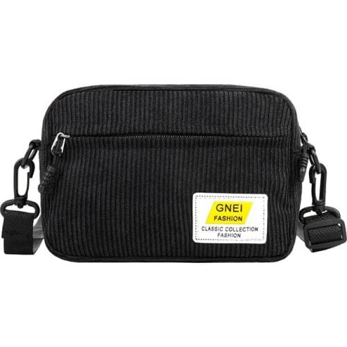 Women Shoulder Bag Female Small Corduroy Cross Body Bags 2021 New Ladies Sports Sac Purse Square Mobile Phone Bag Bolsos Mujer