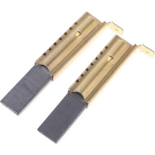 1 Pair Useful Washing Machine Motor Carbon Insert Brushes L94MF7 for whirlpool